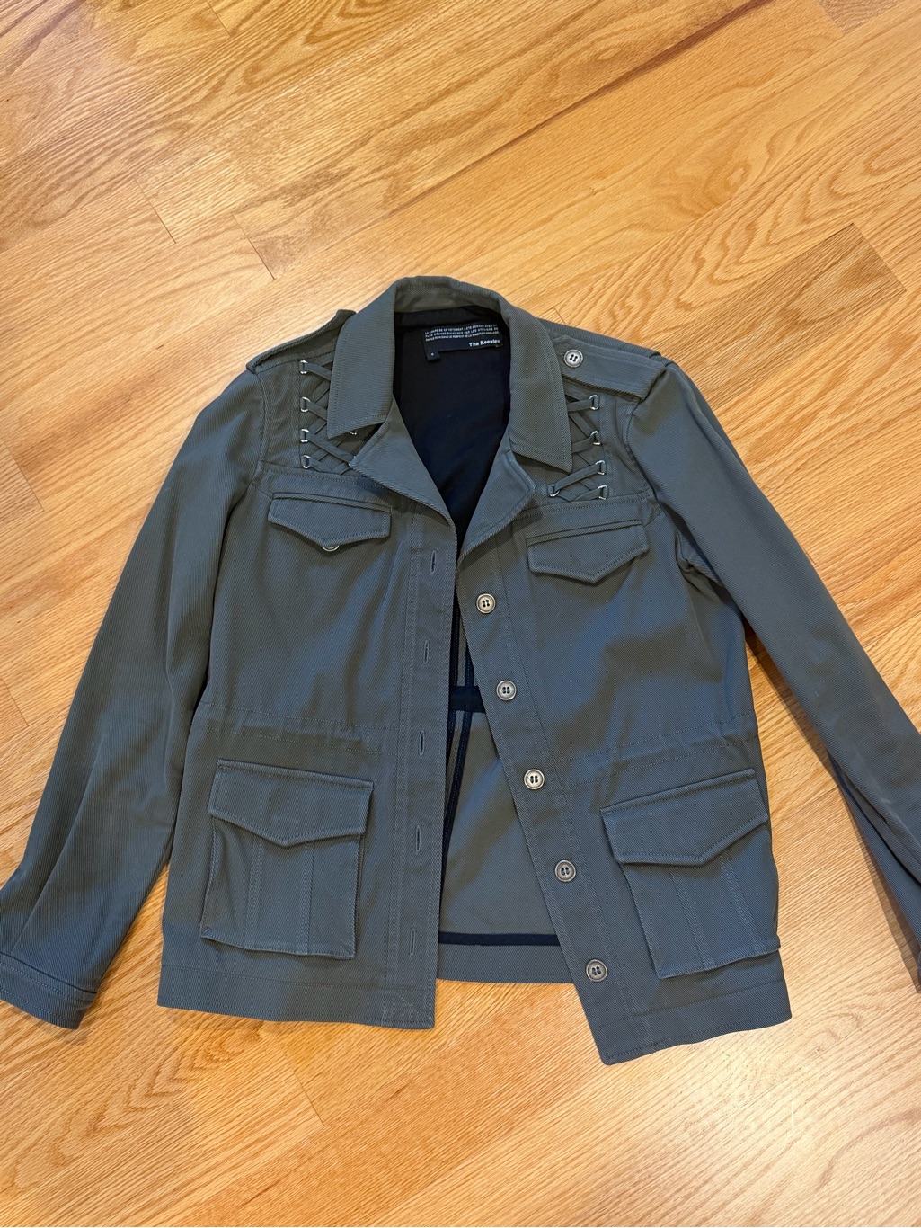 Kooples Utility Button Front Jacket